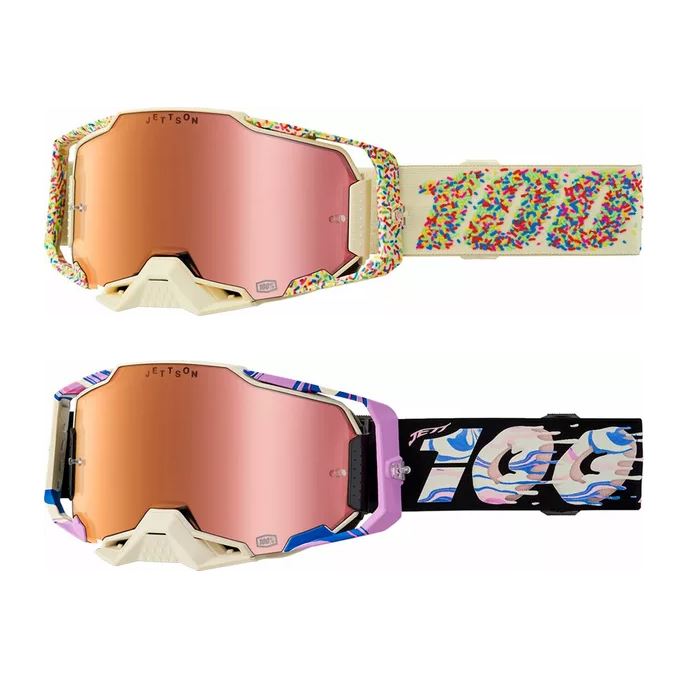 100% MX Goggles Armega Jett Lawrence LE 2-Pack